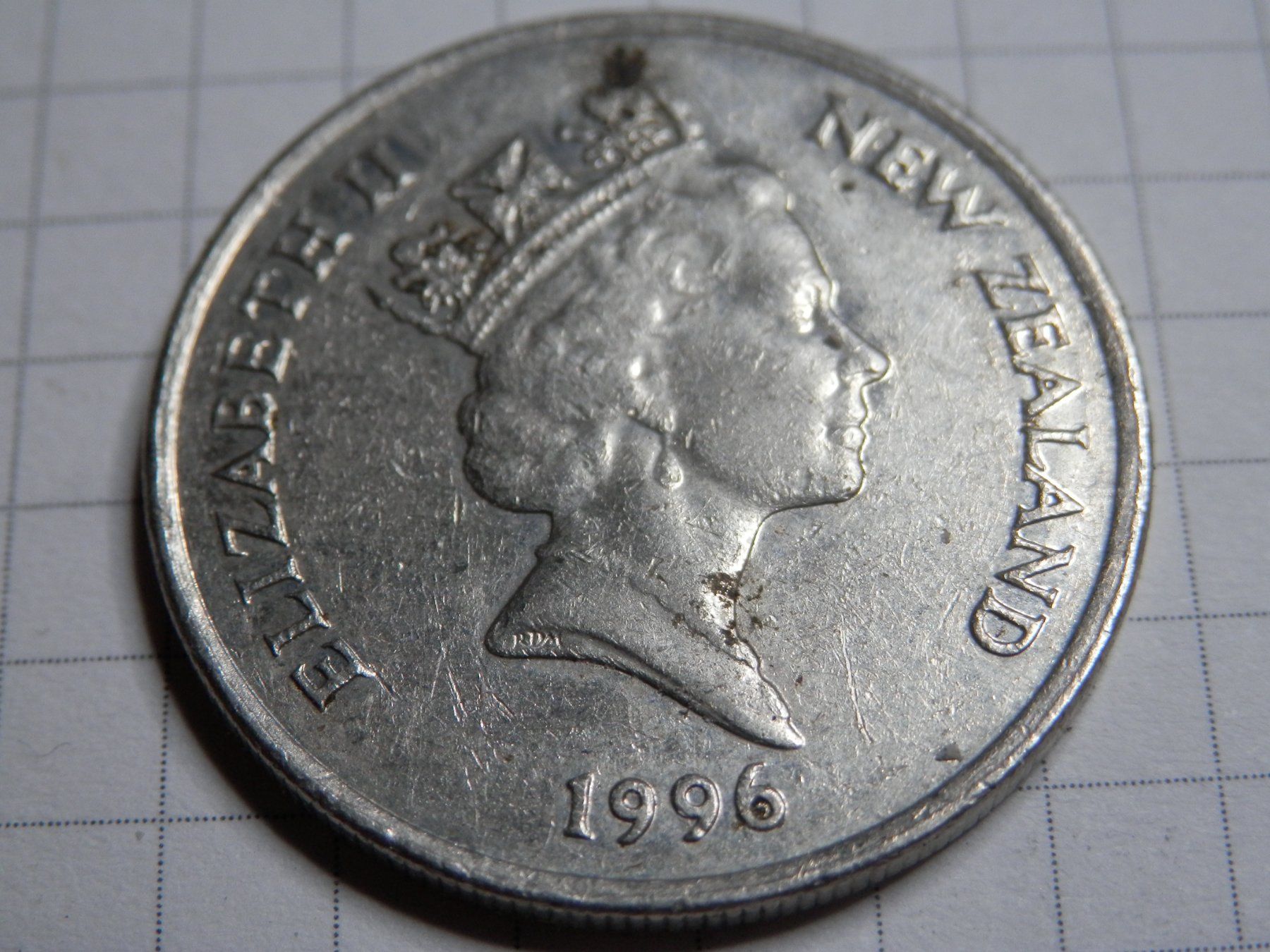 Tutti le monete: Neuseeland 10 Cent, 1996 – Usato da Weiach venduto da weiach81