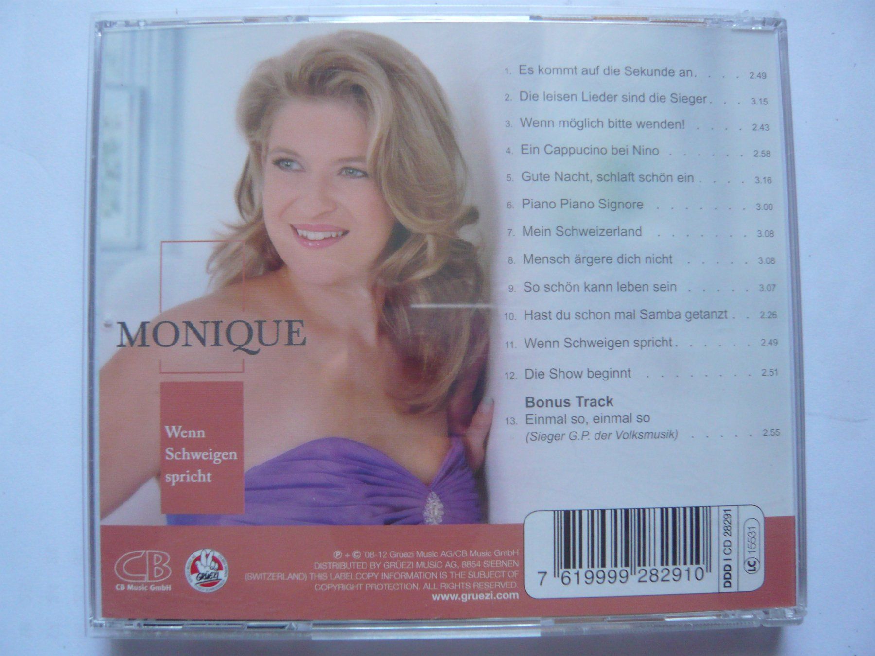 CDs: MONIQUE Wenn Schweigen spricht – D'occasion à Winterthur par Cajun 1