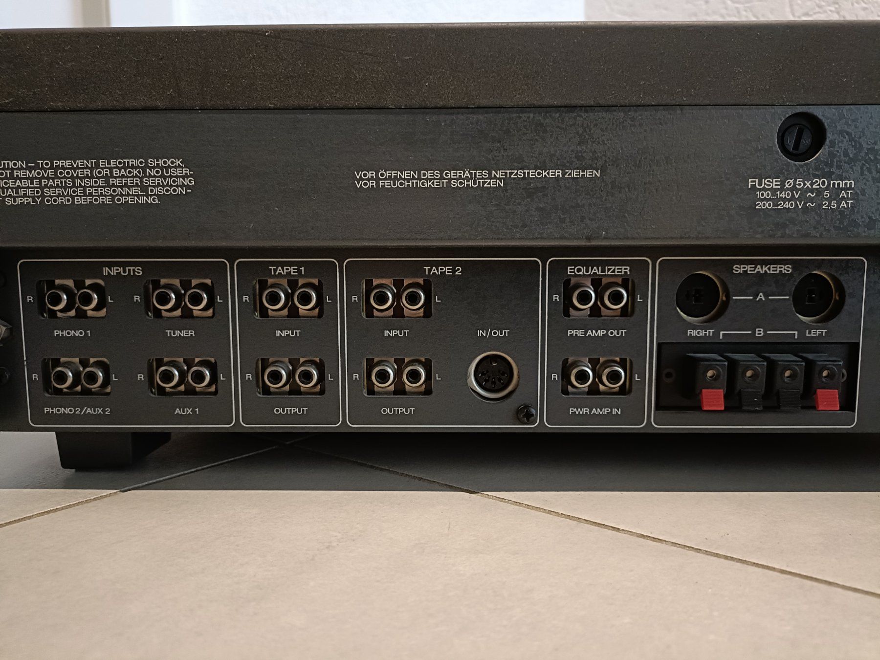 Revox Amplificatori: Amplificateur REVOX B750 mkII – Difettoso da Pampigny venduto da edyschi 7