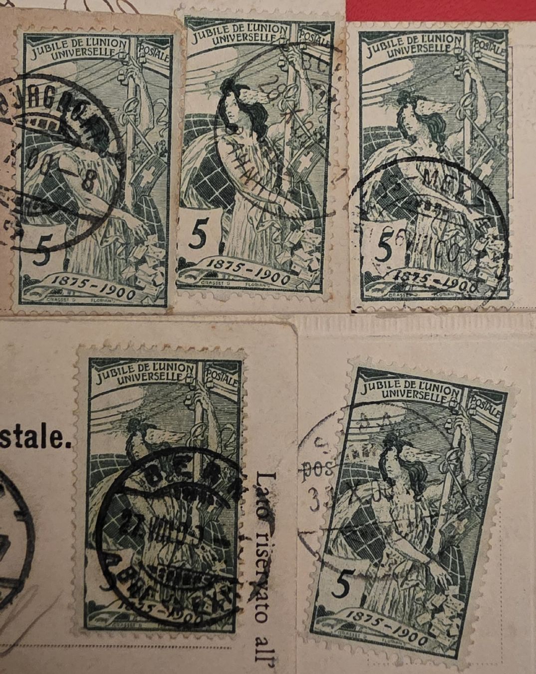 Ansichtskarten: Postkarte 1900 – Gebraucht aus Bern von Kocholo 8