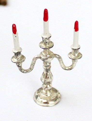 Kit bricolage: Miniatur Kerzenständer 3-armig – Nuovo (secondo la descrizione) da Schlatt TG venduto da mavo85