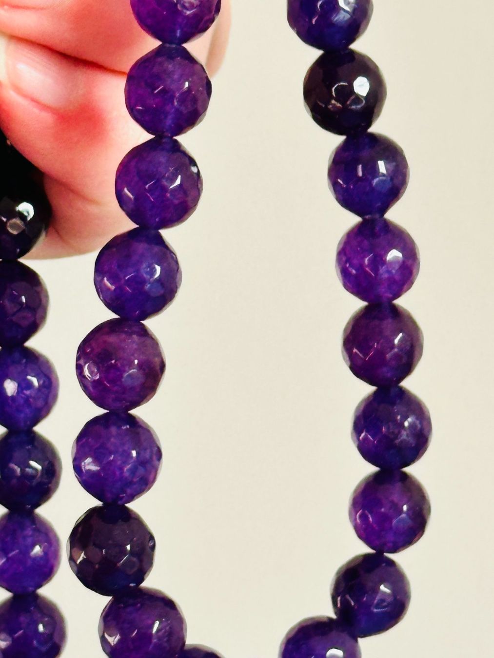 Catenine: Tanzanite Gemstone necklace – Nuovo e nell'imballaggio originale da Genève venduto da AGBERG 8