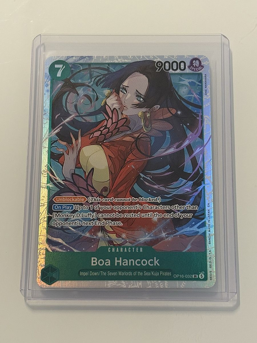 Bandai Sammelbilder & Trading cards: One Piece TCG - Boa Hancock OP16-032 – Neu (gemäss Beschreibung) aus Pieterlen von Mira_o7