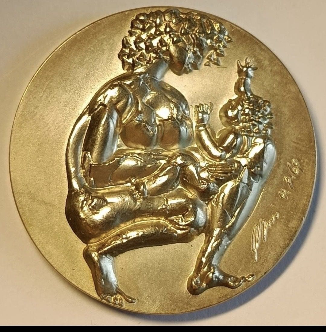 Medaillen: Hans Erni Mutter und Kind Silbermedaille 1969 – Neu (gemäss Beschreibung) aus Eschenz von Zmymobile