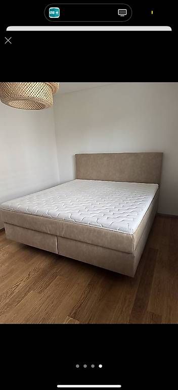 Letti: Modernes Boxspringbett 180x200 mit Schwebeeffekt – Usato da Unterentfelden venduto da Maxinenotter 3