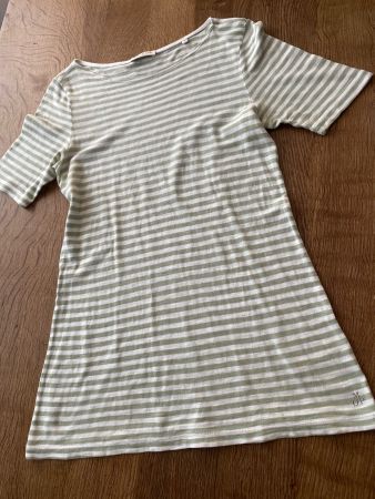 MOP MARC O’POLO T-SHIRT Gr.M/38 gestreift lindgrün/ecrù