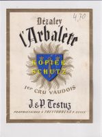 Etikette - Dézaley "L'Arbalète" (1er cru vaudois) /bd
