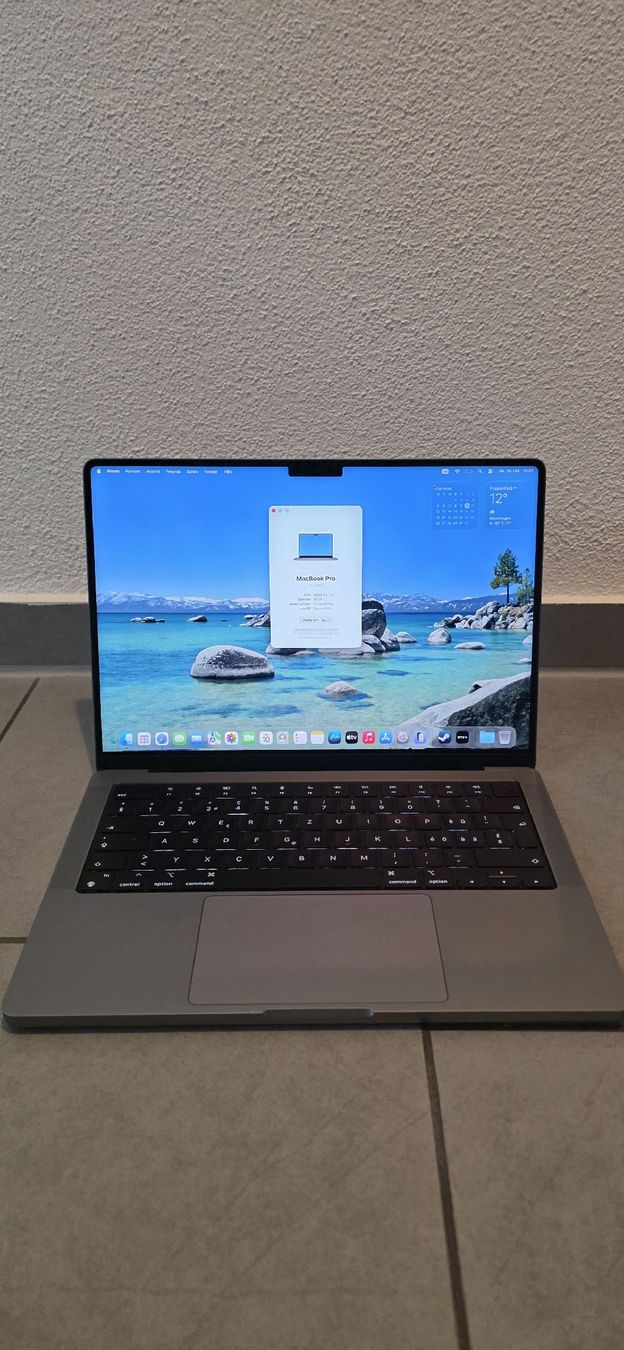 Apple Notebooks: Apple MacBook Pro 14 Zoll  – Neu (gemäss Beschreibung) aus Frauenfeld von s_mv