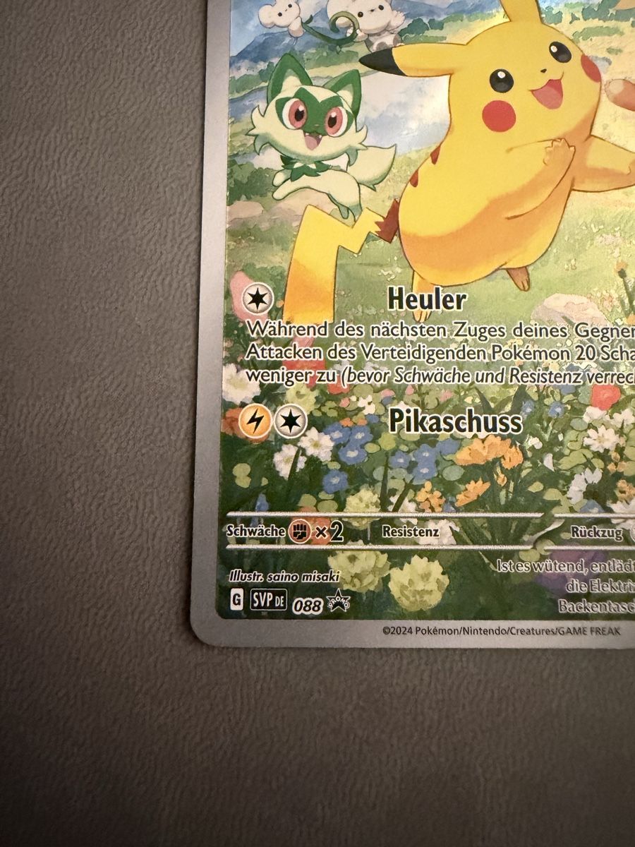 Pokémon Cartes à collectionner: Pkachu (SVP 088) – D'occasion à Biel/Bienne par SeeLoewe55 5