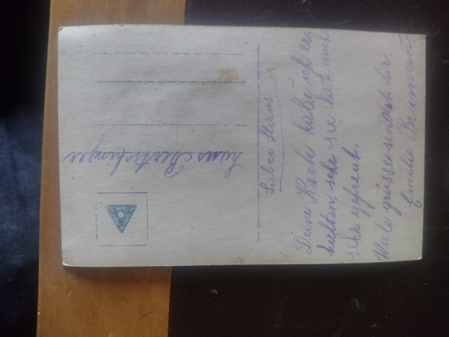 Cartes postales: Antike Postkarte – D'occasion à Appenzell-Steinegg par lichs 1