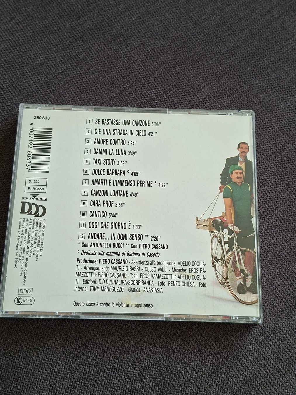 CD: Eros Rammazotti "In Ogni Senso" – Usato da Niederlenz venduto da kla_gz76 1