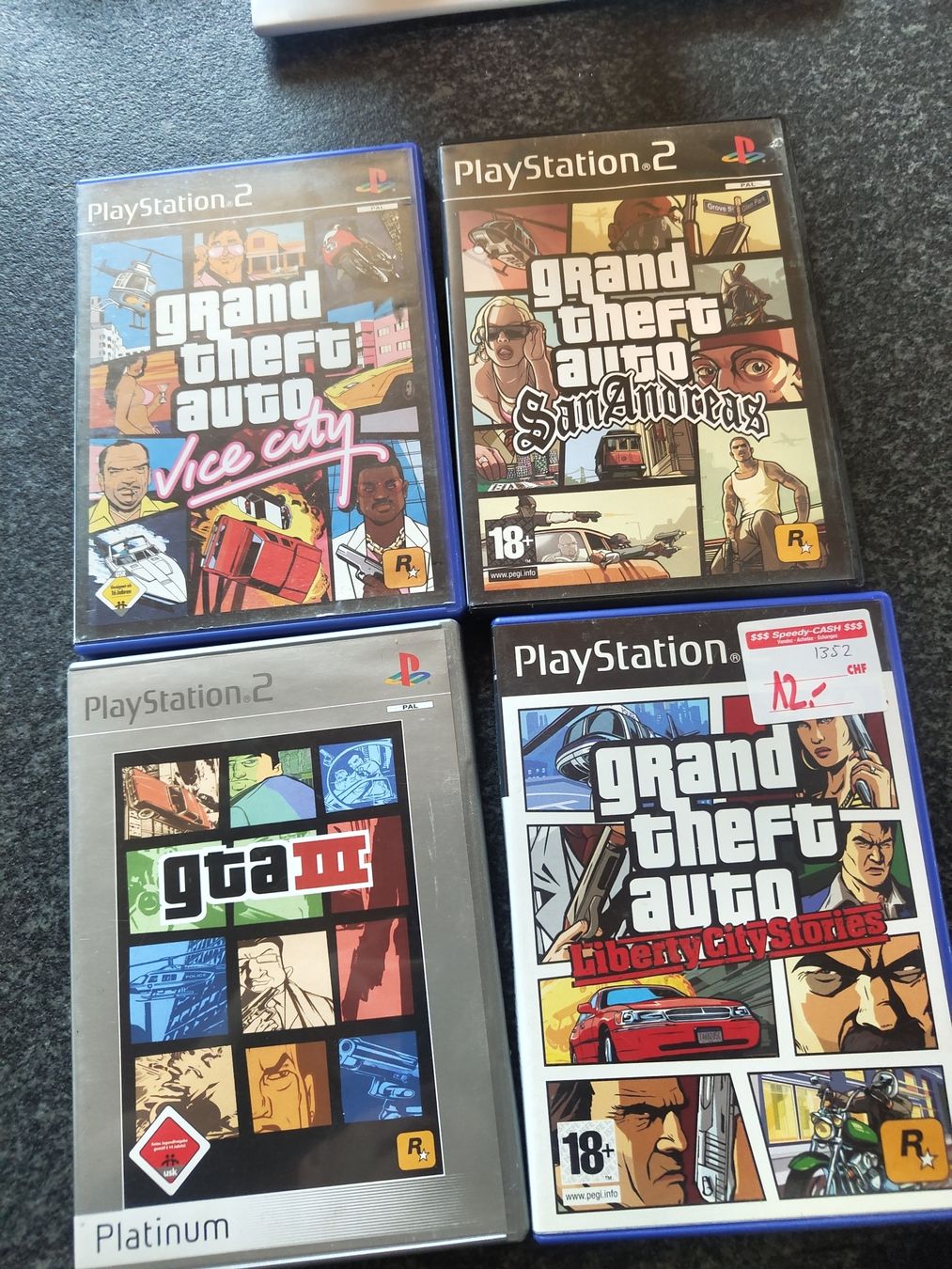 Giochi: Grand Theft Auto set – Usato da Attiswil venduto da JP1291