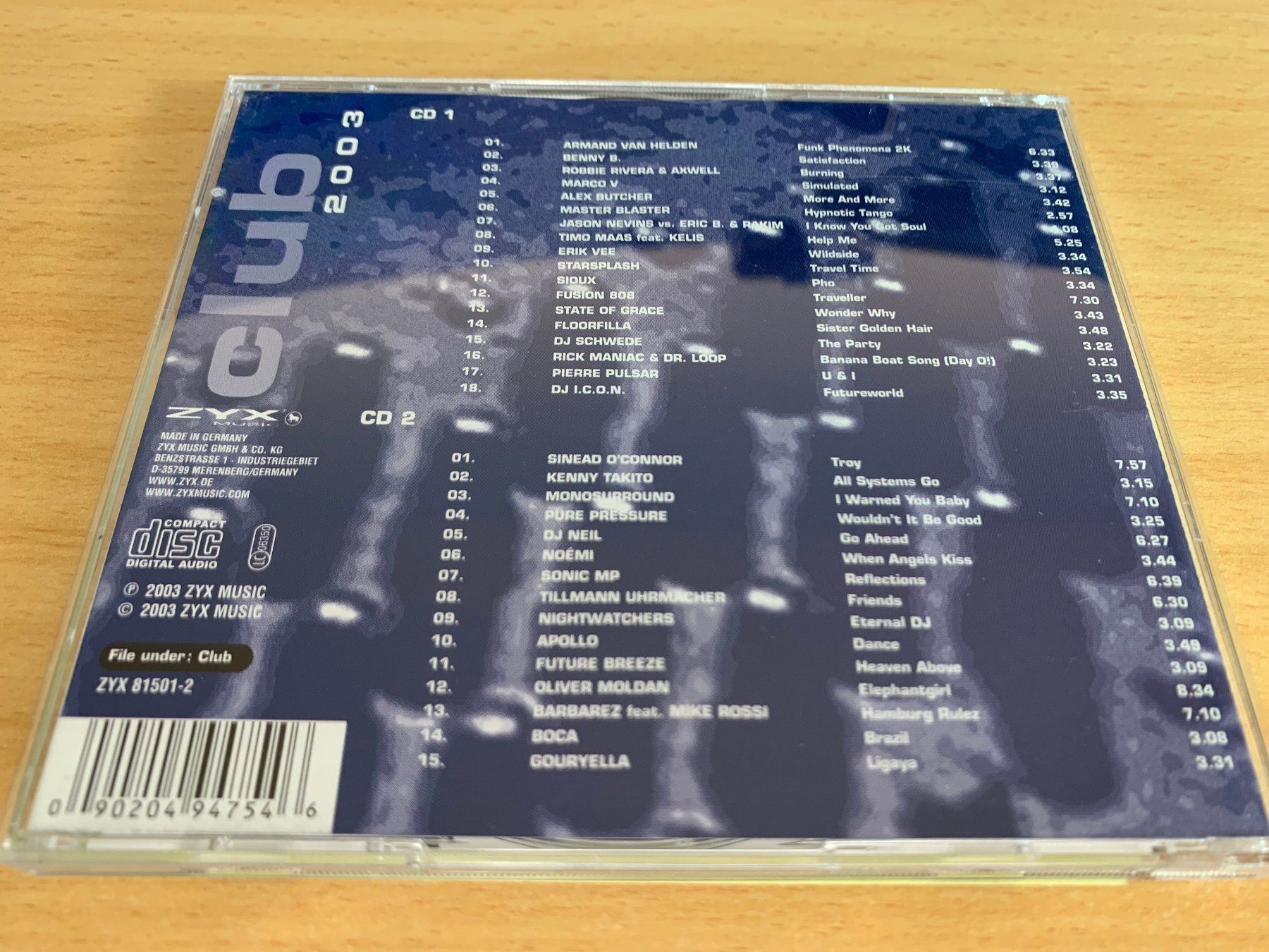 CDs: Various – Club 2003 - 2 CD – Gebraucht aus Rikon im Tösstal von Alpenmutz 1