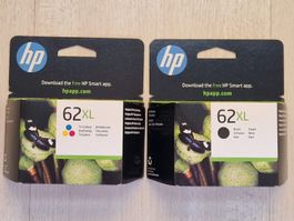 HP 62XL Tintenpatronen Black/Tricolor originalverpackt