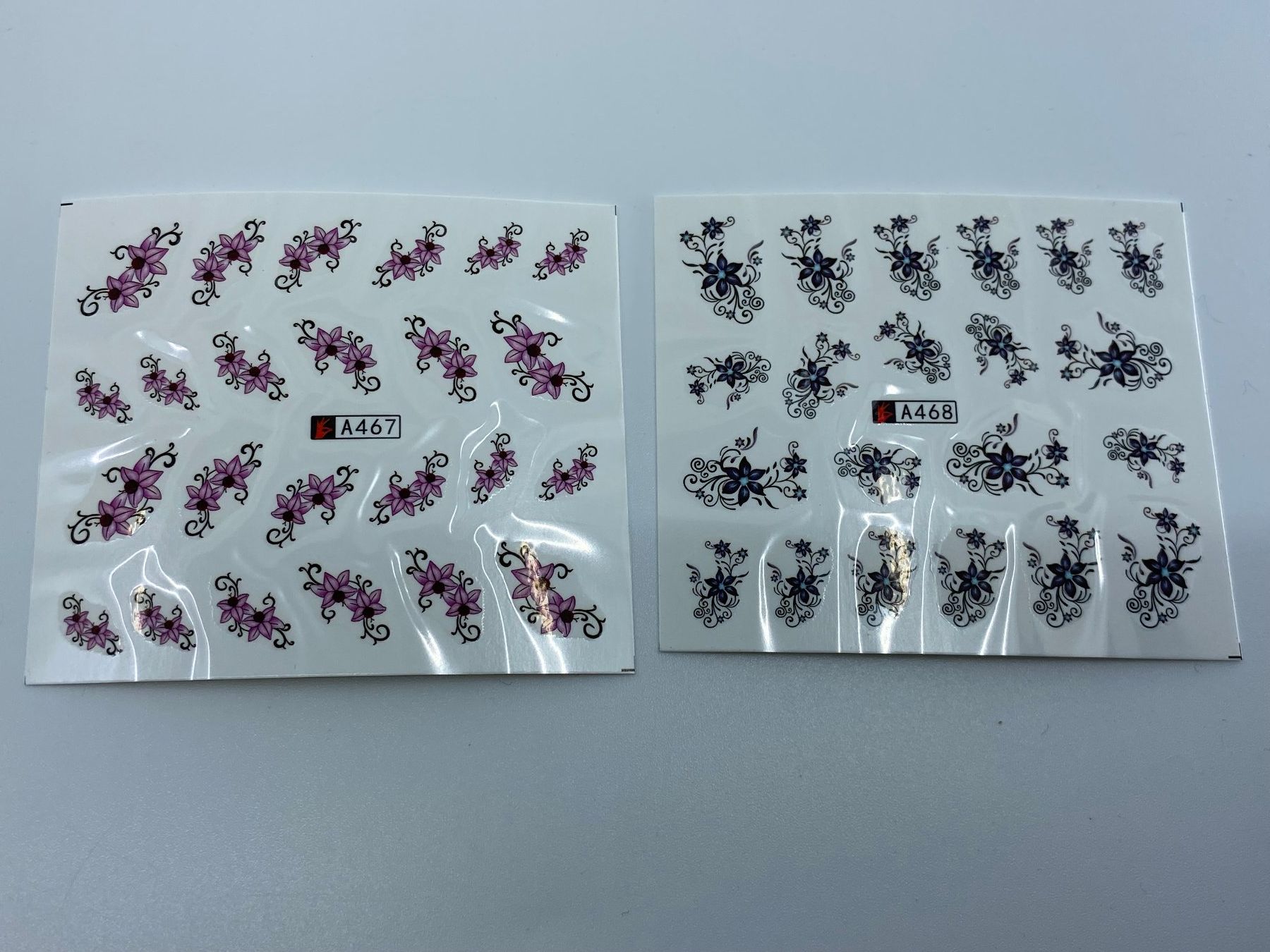 Aufkleber: 12 Bögen mit Wassertransfer Aufkleber No 7 – Neu (gemäss Beschreibung) aus Langwiesen von rtWebshop 6