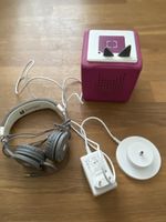 Tonie Box gebraucht mit Kopfhörer und Ladestation