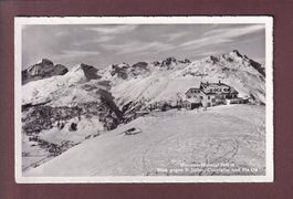 MUOTTAS-MURAIGL unter Schnee - 1939 Hotel Stempel