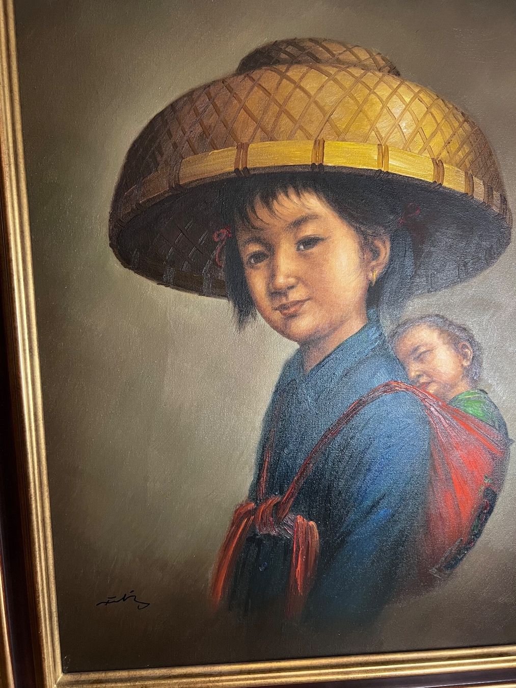 Dipinti: Schönes asiatisches Gemälde – Usato da Neuhaus SG venduto da Tanjach