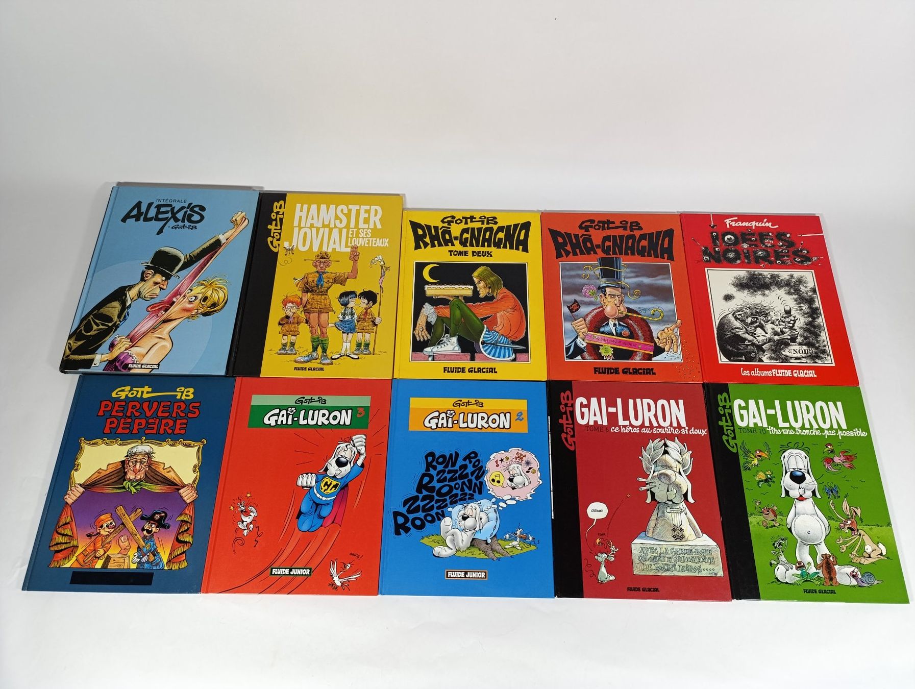 Fumetti: GOTLIB FLUIDE GLACIALE / JUNIOR livre x10 – Usato da Thielle venduto da Plusvalue_Neuchatel 1