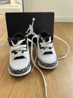 Nike Jordan 3 Retro Babyschuhe weiss schwarz neuwertig