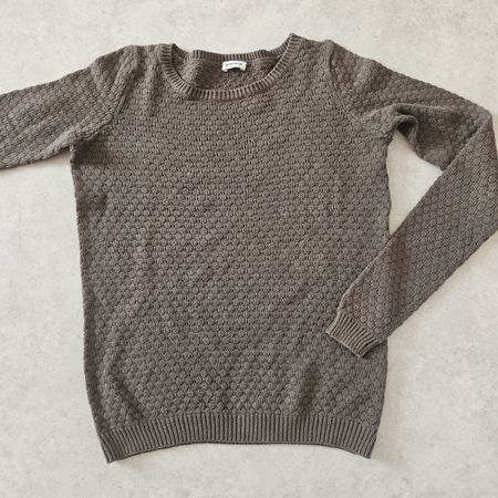 Pull PIMKIE beige taille S,