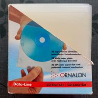 20 robuste Data-Line Ornalon CD / DVD Hüllen