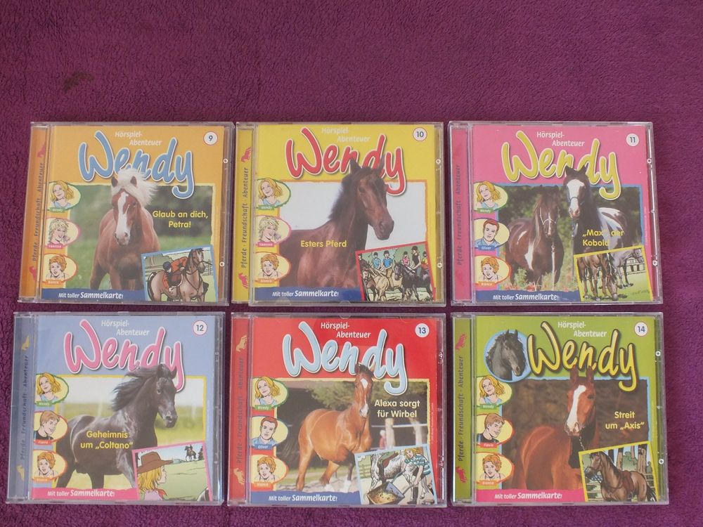 6 Wendy Hörspiel CD´s Kaufen auf Ricardo