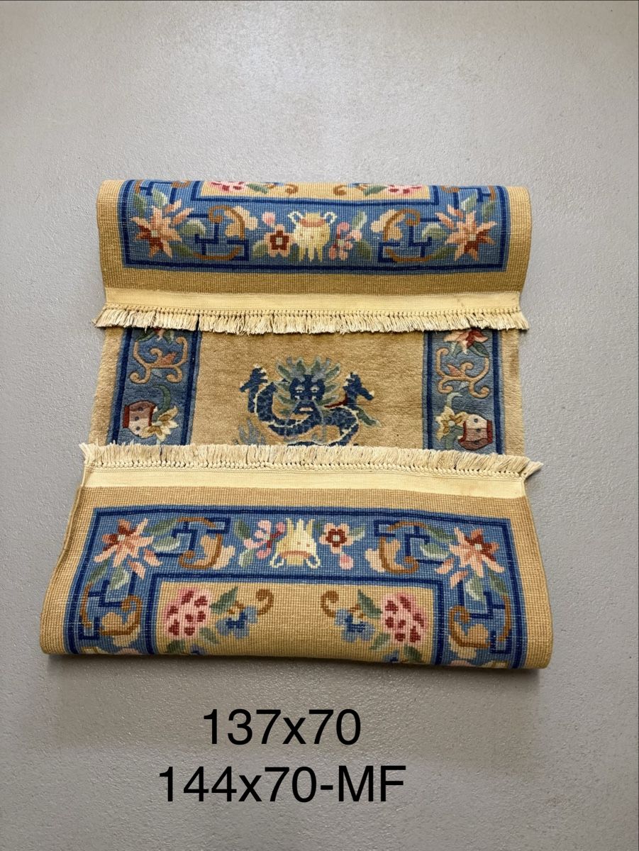 Teppiche: Wunderschöner, handgeknüpfter Orientteppich 137x70.cm – Gebraucht aus Büron von Filadefia-888 3