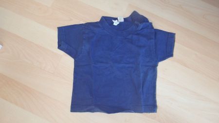 blaues T-Shirt Gr 74 von eco