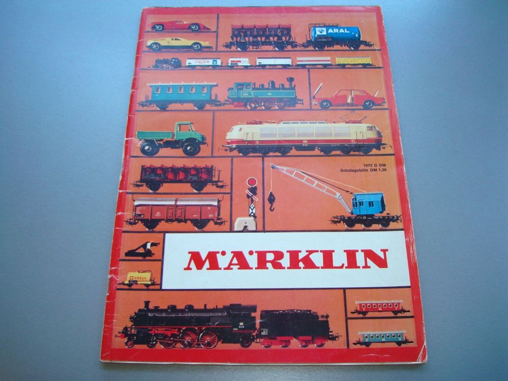 Märklin Katalog 1972 D. (30 x 22 cm, Broschur