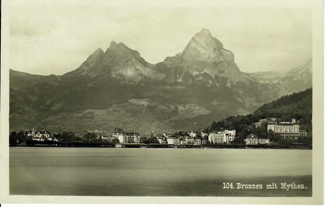 Cartes postales: Brunnen – D'occasion à Hochdorf par Ziegel-16