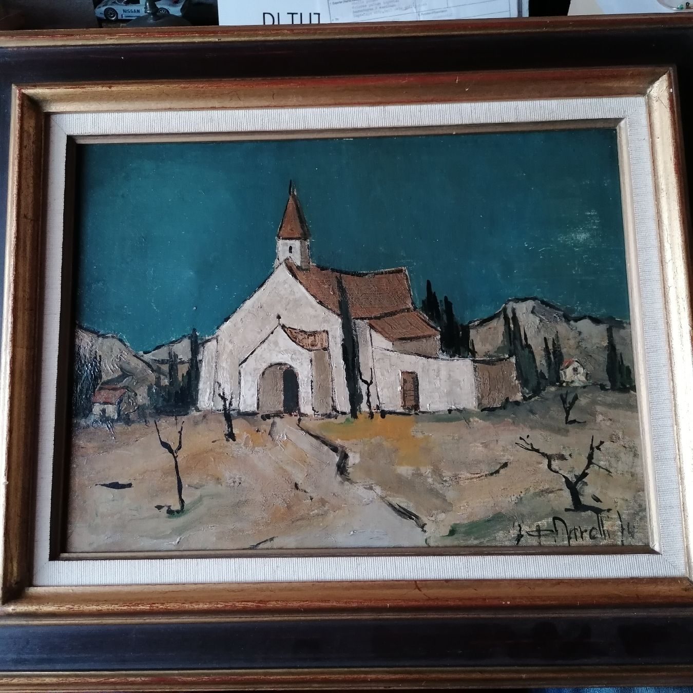 Dipinti: EYGALIE'RE Chapelle Saint- Sixte – Usato da Mendrisio venduto da Accamuta 2