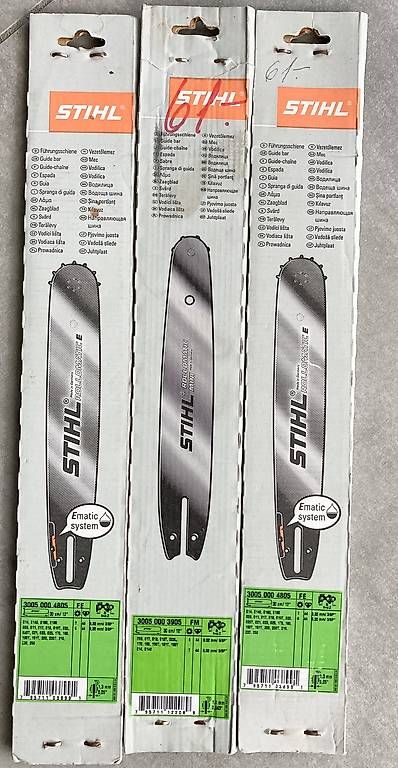 Stihl Seghe: Stihl , 3 spranga guida 30cm – Usato da biasca venduto da Beffone66