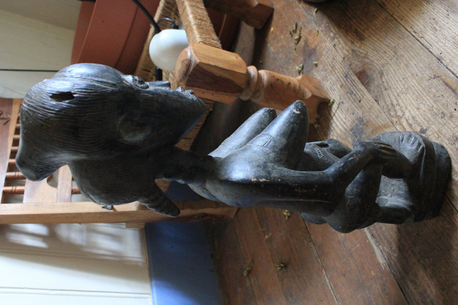 Sculture & Statue: Antike Ahnenfigur Baule Kongo – Usato da Lajoux JU venduto da webstuhl 2