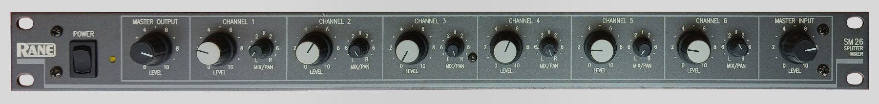 Rane Mischpulte: Rane SM26 Splitter Mixer – Gebraucht aus Niederuzwil von gery51