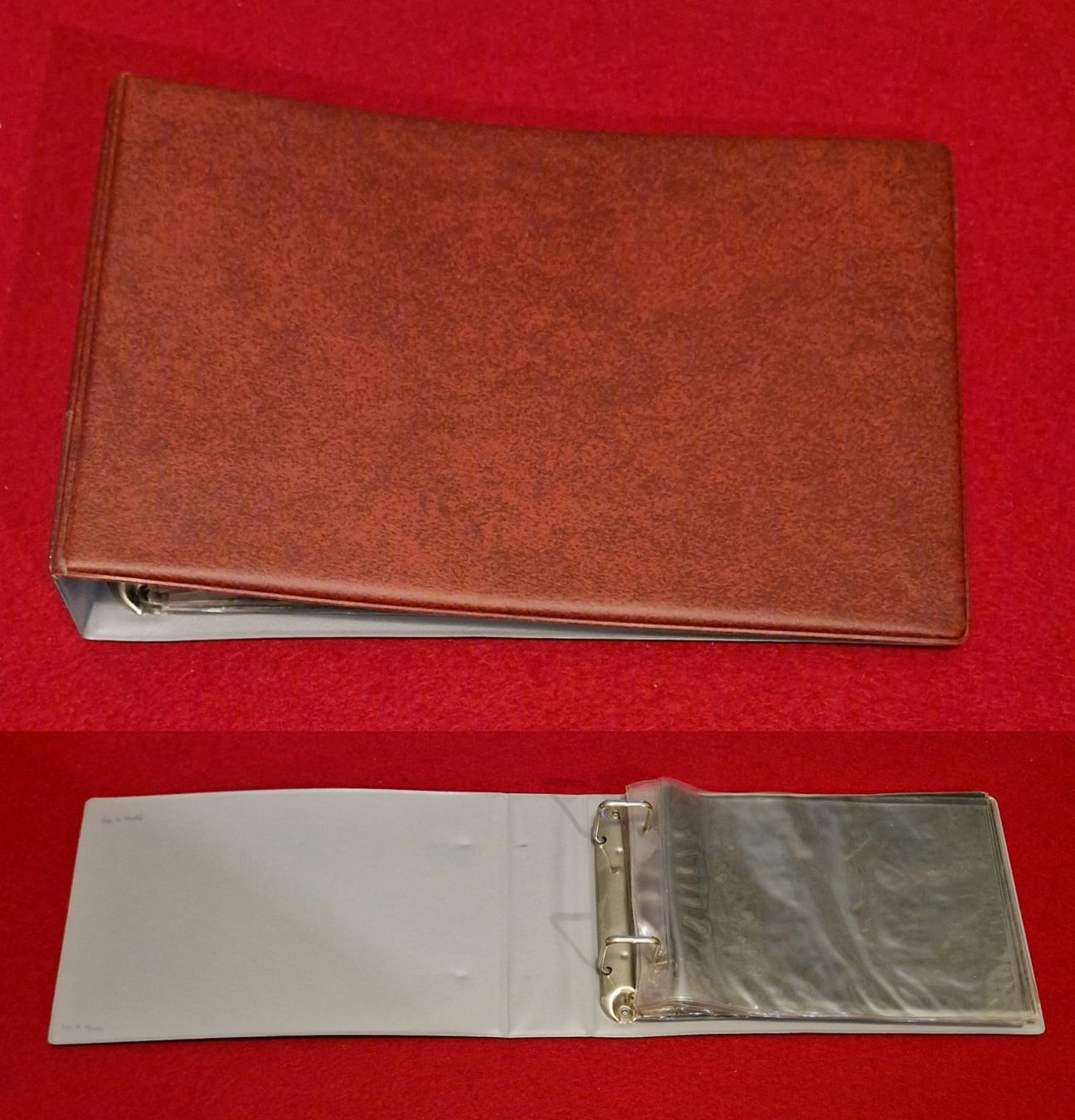 Album: Vintage 3 Ansichtskarten-/Postkarten-Alben mit Plastikhüllen – Usato da Zürich venduto da silver-team 4