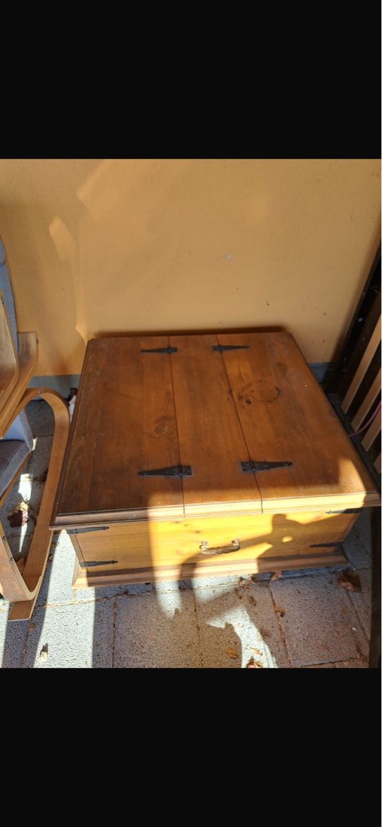 Cassapanche: Holz Truhe mit Deckel und Griffen gebraucht – Usato da Zürich venduto da Jadi2019