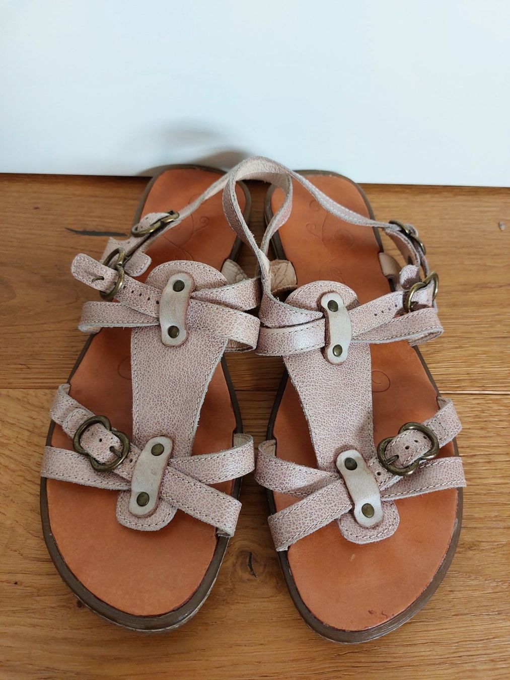 Scarpe da donna: Echt Leder Sandalen, Grösse 40 – Usato da Titterten venduto da fra_v27g 1