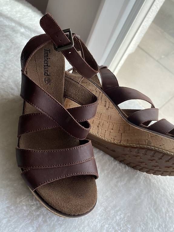 Timberland Chaussures femmes: Timberland Sandalen/ Wedges Gr.39 – D'occasion à Wilen b. Wollerau par chocolady 2