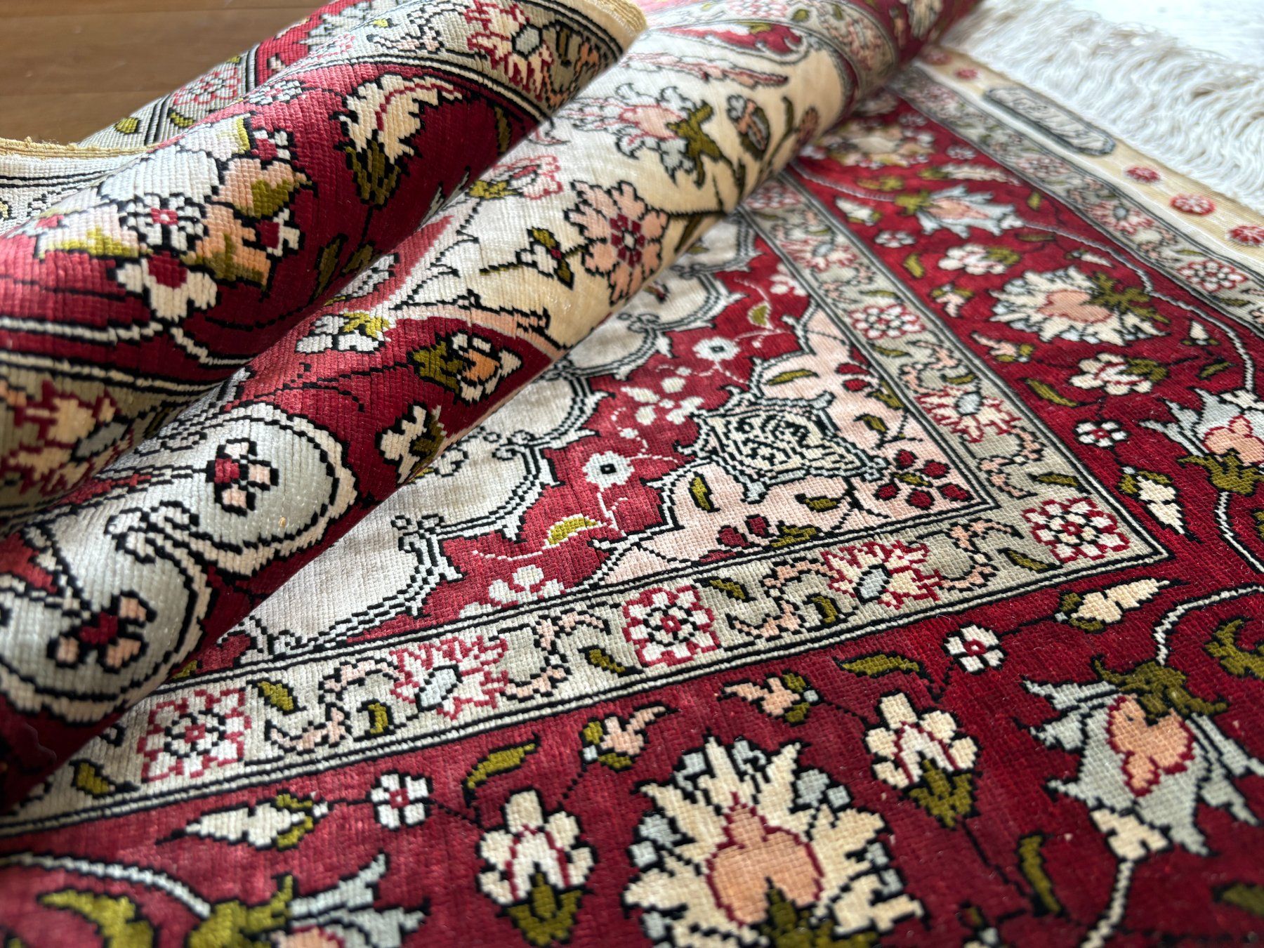 Tappeti: 11x11 Özipek Hereke Seidenteppich – Usato da Bennau venduto da Mayer_Carpets 5