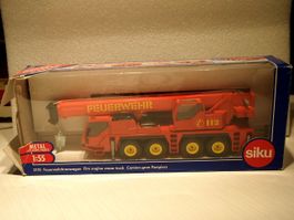 Feuerwehrkranwagen Kranwagen Feuerwehr - Siku