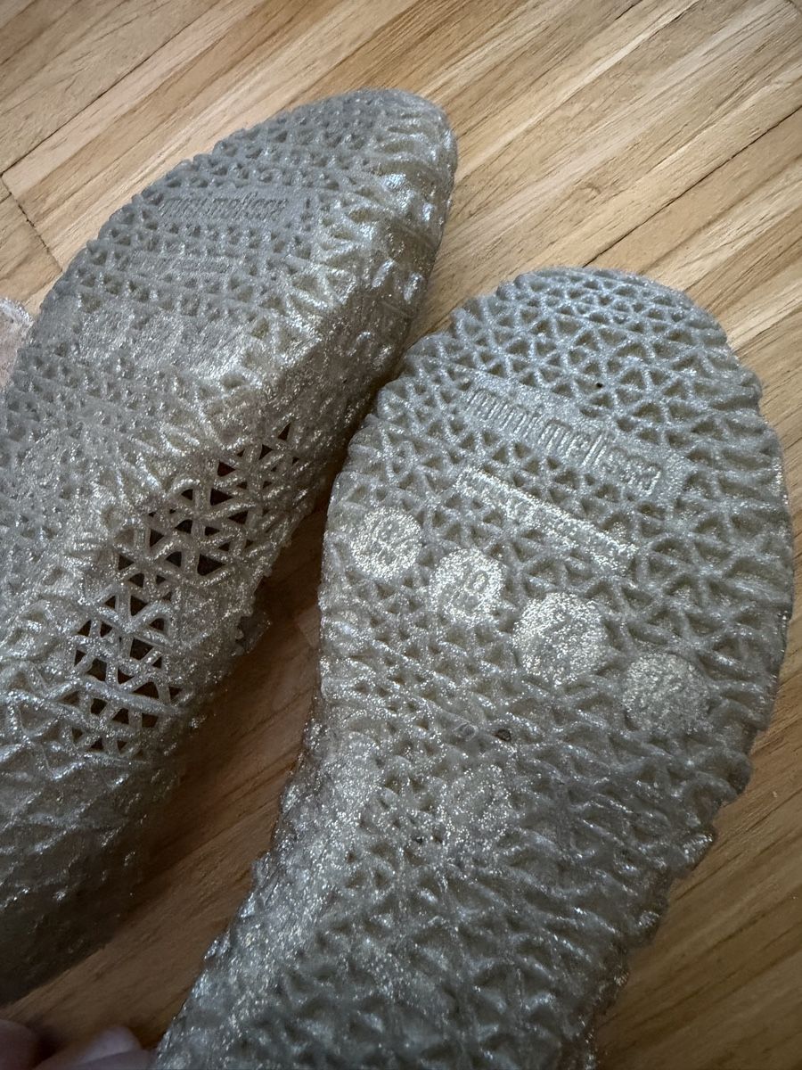 Scarpe per ragazze: Mini Melissa Jelly Shoes Silver EU Size 30 – Usato da Brugg AG venduto da Winter789 1
