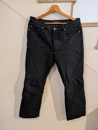 ARMEDANGELS Jeans schwarz Grösse 31/32 Midwaist Kickflared