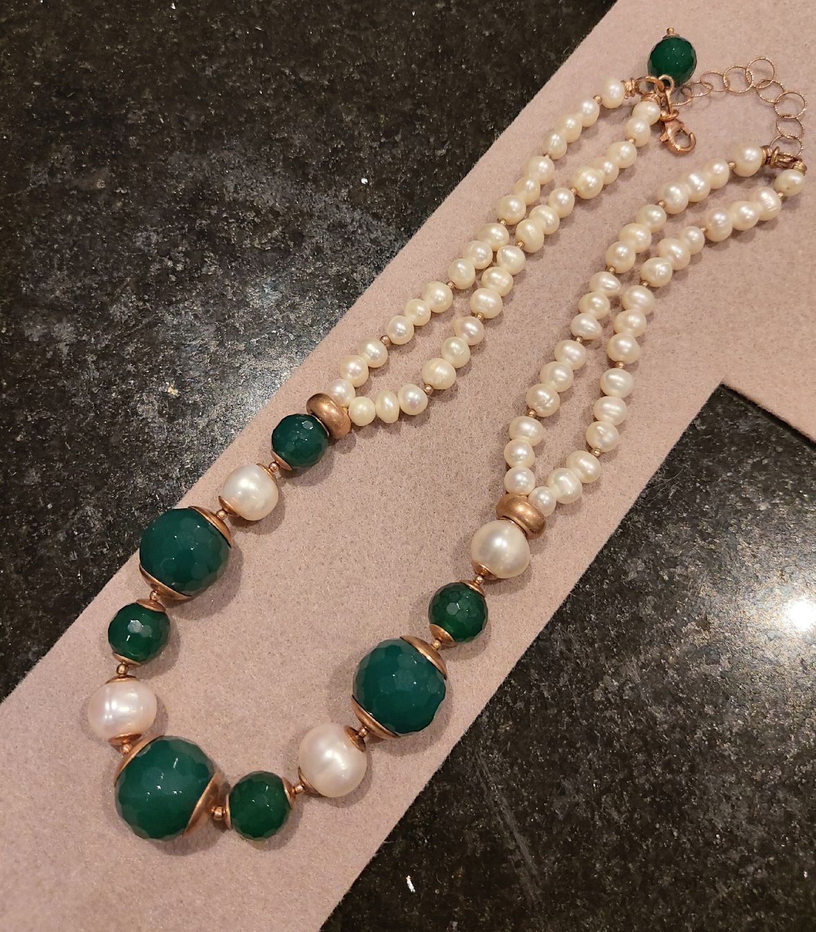 Catenine: Collier Süsswasserperlen – Usato da Ossingen venduto da sch_p6d5