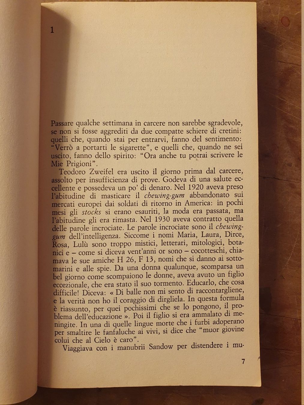 Libri: Dolicocefala Bionda - Oscar Mondadori – Usato da Zürich venduto da loosebone 3