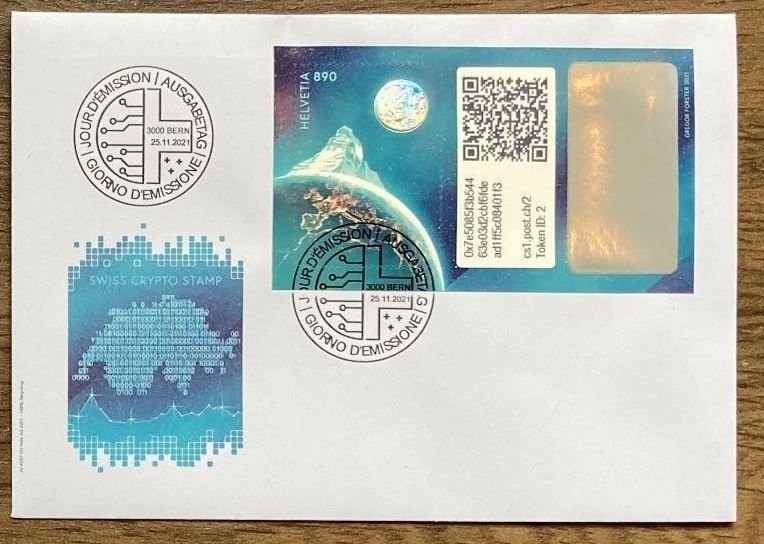 Buste & buste per spedizione: Swiss Crypto Sonderumschlag ID:2 – Nuovo e nell'imballaggio originale da Baar venduto da CryptoShop