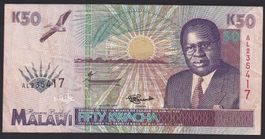 Malawi 50 Kwacha 1995
