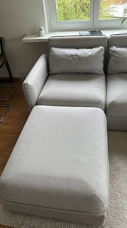 Ikea Divani: IKEA Vallentuna Sofa hellgrau – Usato da Wädenswil venduto da capoleon420 3
