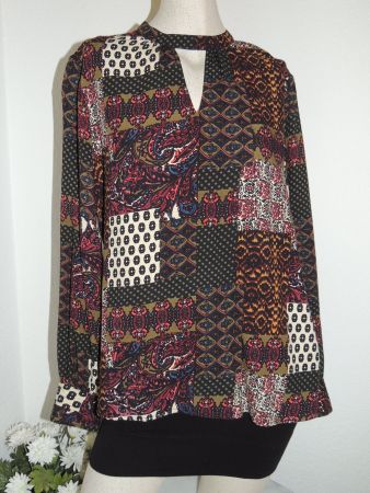 SCHÖNE BLUSE «NULU» VISCOSE NEU L