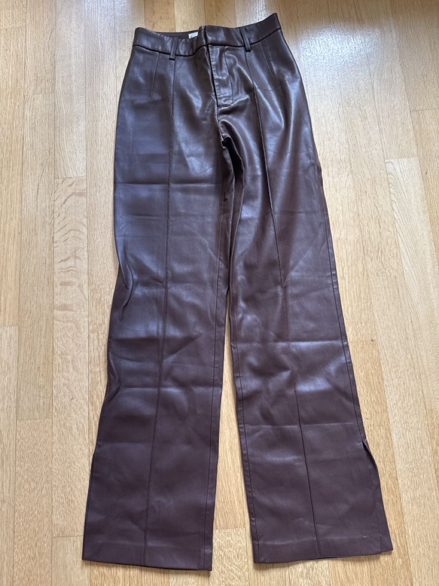 Mango Hosen: MNG Hose Lederimitat Gr. 34 – Neu (gemäss Beschreibung) aus Mauren von ducducturi